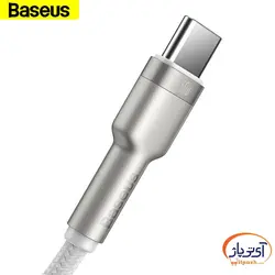 کابل شارژ و دیتا Type-C باسئوس مدل CAKF000101 66W