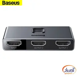 سوئیچ دو پورت HDMI باسئوس CAHUB-BC0G