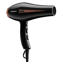 بررسی و خرید سشوار وینسنت مدل HD7326 قدرت 2600 وات، 6 سرعته - جهان دلیور