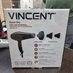 بررسی و خرید سشوار وینسنت مدل HD7326 قدرت 2600 وات، 6 سرعته - جهان دلیور