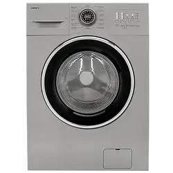 بررسی و خرید لباسشویی 7 کیلویی بست مدل BWD-7133 با رنگ نقره ای درب کروم مشکی، دارای نمایشگر، 14 برنامه شستشو، درام هگزا - جهان دلیور