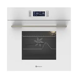 بررسی و خرید فر توکار برقی مورانو مدل 9010W با ظرفیت 75 لیتر، نمایشگر دیجیتال، صفحه تاچ، شیشه جدا شونده - جهان دلیور