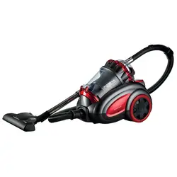 بررسی و خرید جارو برقی کنوود مدل K1-R با رنگ مشکی قرمز، قدرت 2200 وات - جهان دلیور