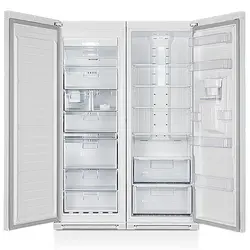 بررسی و خرید یخچال لئوکو مدل اینترنال با رنگ استیل، آبسردکن دار، دو قلو (کد یخچال) - جهان دلیور