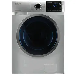 بررسی و خرید لباسشویی 8 کیلویی دوو سری پرو مدل DWK-PRO85SS با رنگ نقره ای، کنترل پنل نقره، موتور دایرکت درایو، درام زمردی - جهان دلیور