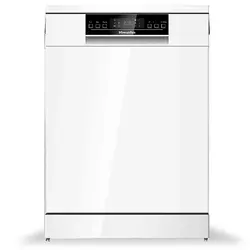 بررسی و خرید ظرفشویی هیمالیا مدل آلفا DSH15ALPHA-W ظرفیت 15 نفره با رنگ سفید، 9 برنامه شستشو - جهان دلیور