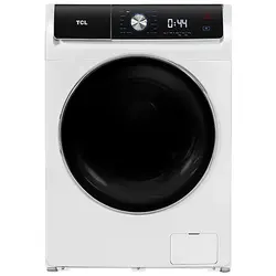 بررسی و خرید لباسشویی 10 کیلویی TCL مدل K104-AWI با رنگ سفید، مصرف انرژی +++A، گردش 1400 دور بر دقیقه، موتور BLDC Inverter - جهان دلیور
