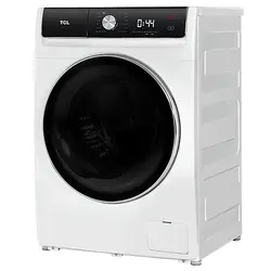 بررسی و خرید لباسشویی 10 کیلویی TCL مدل K104-AWI با رنگ سفید، مصرف انرژی +++A، گردش 1400 دور بر دقیقه، موتور BLDC Inverter - جهان دلیور