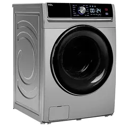 بررسی و خرید لباسشویی 10 کیلویی TCL مدل K104-ASI با رنگ نقره ای، مصرف انرژی +++A، گردش 1400 دور بر دقیقه، موتور BLDC Inverter - جهان دلیور