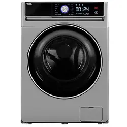 بررسی و خرید لباسشویی 9 کیلویی TCL مدل K94-ASI با رنگ نقره ای، مصرف انرژی +++A، گردش 1400 دور بر دقیقه، موتور BLDC Inverter - جهان دلیور