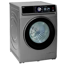 بررسی و خرید لباسشویی 9 کیلویی TCL مدل K94-ASI با رنگ نقره ای، مصرف انرژی +++A، گردش 1400 دور بر دقیقه، موتور BLDC Inverter - جهان دلیور