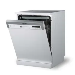 بررسی و خرید ظرفشویی هیمالیا مدل Beta MDK16-15W3 ظرفیت 15 نفر با رنگ سیلور، 8 برنامه شستشو - جهان دلیور