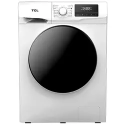 بررسی و خرید لباسشویی 8 کیلویی TCL مدل G82-AW با رنگ سفید، مصرف انرژی +++A، گردش 1200 دور بر دقیقه، موتور تسمه ای، درام کریستالی - جهان دلیور