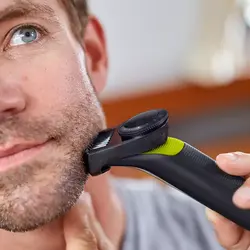 بررسی و خرید ماشین اصلاح صورت و بدن فیلیپس سری OneBlade Pro (وان بلید پرو) مدل QP6505 ضد آب، قابل شارژ، حرفه‌ای - جهان دلیور