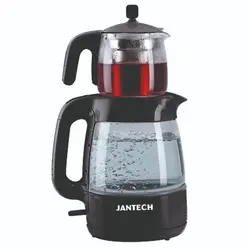 بررسی و خرید چای ساز جانتک مدل TM-070-B با رنگ مشکی، ظرفیت 2.5 لیتر، توان 1800 وات - جهان دلیور