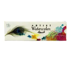 آبرنگ 12 رنگ آقا ميري