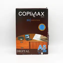 بسته کاغذ 500برگ 80گرمیA5کپی مکس