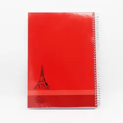 دفتر 100 برگ وزيري روکش دار هفتصد و هفت