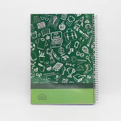 دفتر 100 برگ وزيري روکش دار هفتصد و هفت