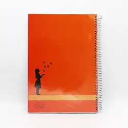 دفتر 100 برگ وزيري روکش دار هفتصد و هفت