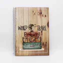 دفتر 100 برگ وزيري روکش دار هفتصد و هفت