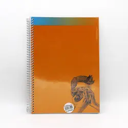 دفتر 100 برگ وزيري روکش دار هفتصد و هفت