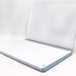 دفتر 100 برگ وزيري روکش دار هفتصد و هفت