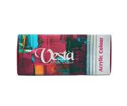 رنگ اکريليک 10 رنگ 37 ميل وستا