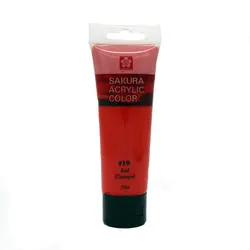 رنگ اکریلیک 75 میل کد 019 ساکورا