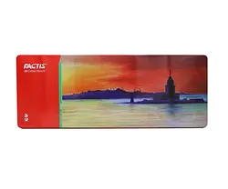 مداد رنگي 50 رنگ جعبه فلزي - فکتيس