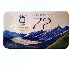 مدادرنگي 72 رنگ جعبه فلزي -MQ