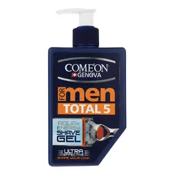 ژل اصلاح کامان مدل توتال 5 (total 5) مناسب آقایان به حجم 260 میلی لیتر
