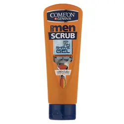 ژل اصلاح کامان مدل لایه بردار (SCRUB) مناسب آقایان به حجم 200 میلی لیتر