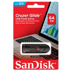 فلش مموری (کول دیسک) سن دیسک 64 گیگابایت سری Glide