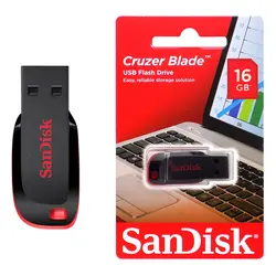 فلش مموری (کول دیسک) سن دیسک 16 گیگابایت سری Blade