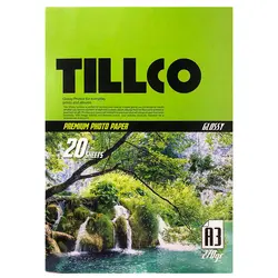 کاغذ A3 تیلکو براق 270 گرم 20 عددی (TILLCO PAPER A3 GLOSSY 270 gr 20 SHEETS)