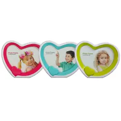 قاب عکس دو طرفه ی قلبی شکل