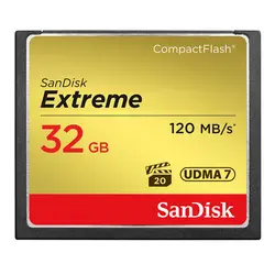 مموری CF سن دیسک 32 گیگابایت سرعت 120