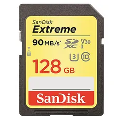 مموری SD سن دیسک 128 گیگابایت 600X - jahaneshop - جهان ای شاپ