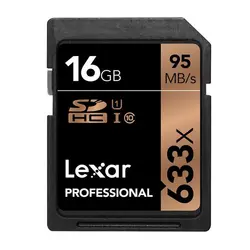 مموری SD لکسار 16 گیگابایت 633X