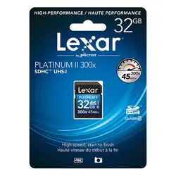 مموری SD لکسار 32 گیگابایت 300X