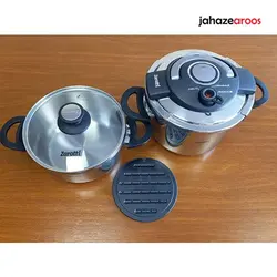 زودپز دوقلو ۴+۶ لیتر زاروتی ترکیه ای - %sitename