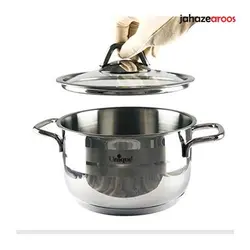 قابلمه استیل سایز 22 یونیک کد 9926 - فروشگاه اینترنتی جهازعروس