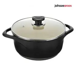 سرویس قابلمه 12 پارچه چدن گرانیت عروس مدل ویکتوریا - فروشگاه اینترنتی جهازعروس