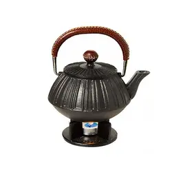 قوری چدنی نالینو مدل Fiorella با پایه و شمع - فروشگاه اینترنتی جهازعروس