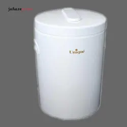 سطل برنج بدون‌پیمانه سفید یونیک UN-4170 - فروشگاه اینترنتی جهازعروس