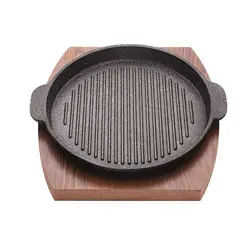 تابه فاهیتا - تکی + زیره چوبی سایز 20 - فروشگاه اینترنتی جهازعروس