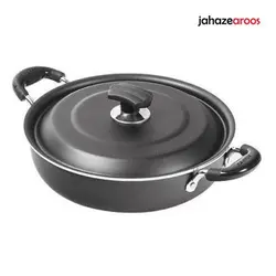 تابه سایز 30 دو دسته درب فلزی عروس - فروشگاه اینترنتی جهازعروس