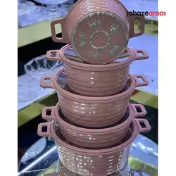 سرویس قابلمه چدن بوش ۱۰ پارچه - فروشگاه اینترنتی جهازعروس