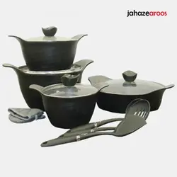 سرویس قابلمه 11 پارچه گرانیتی یونیک UN-7740 - %sitename